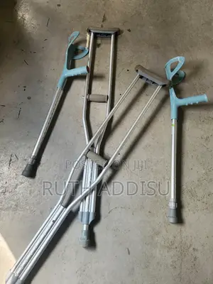 Axillary and Elbow Crutches Stainless Crutches填海axillary Bilateral