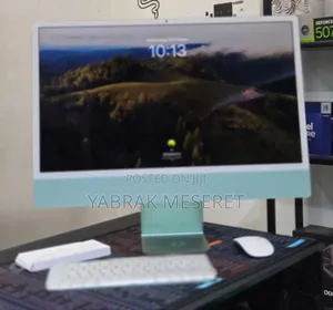 Photo - New Desktop Computer Apple iMac M1 8GB Apple M1 Pro SSD 256GB