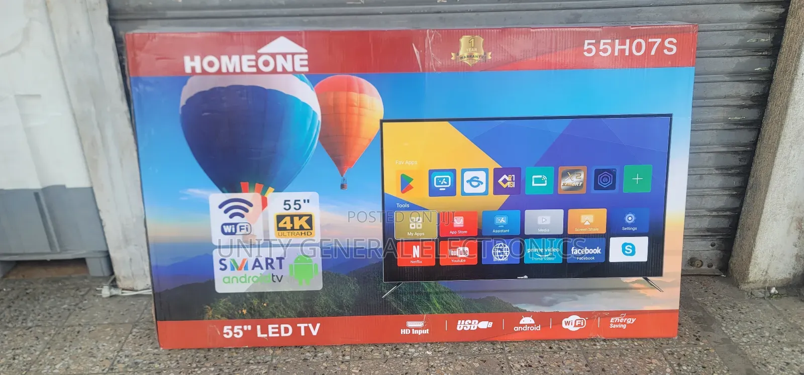Home One 55"Tv