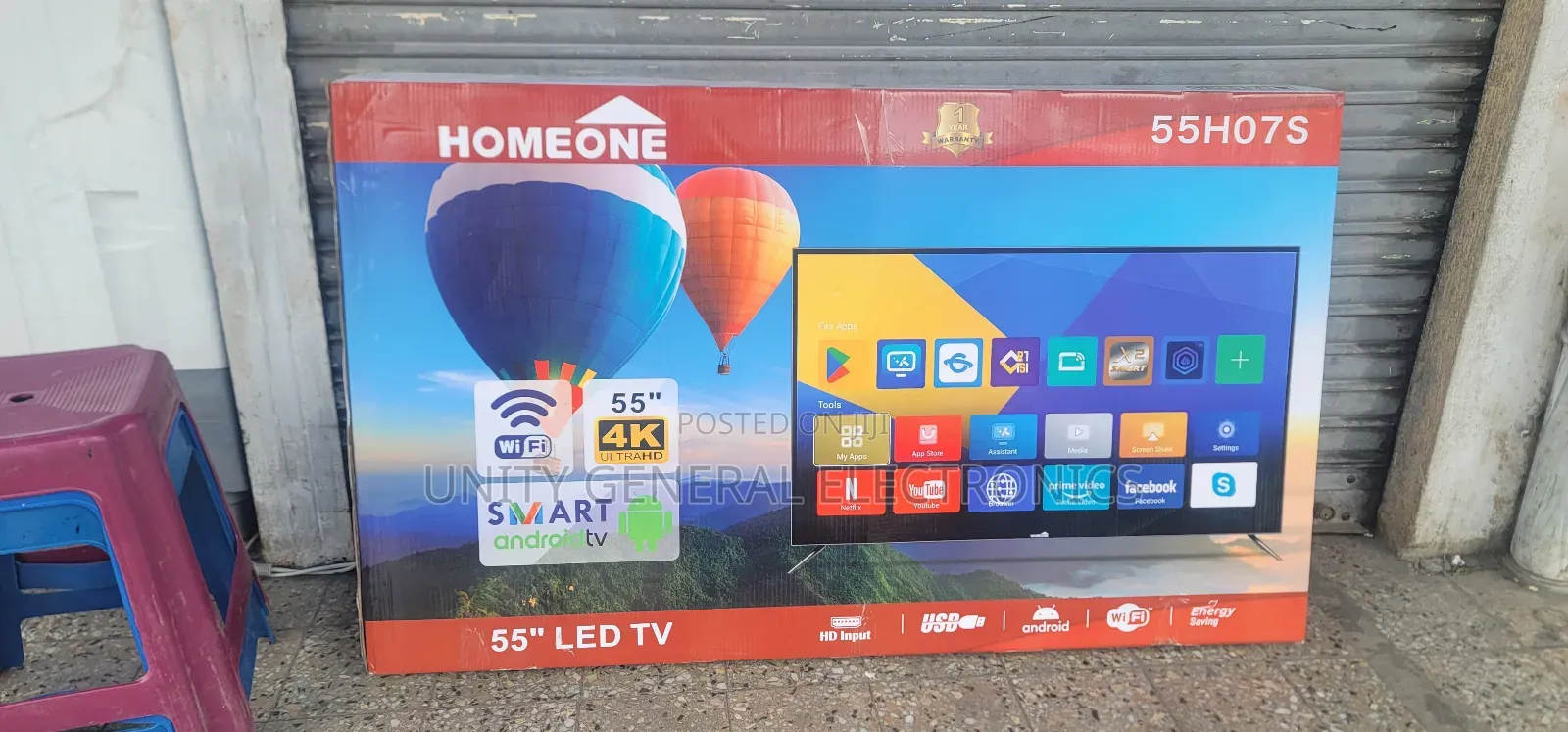 Home One 55"Tv