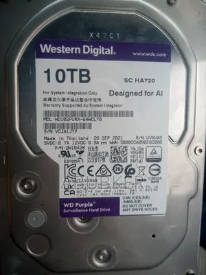 Photo - 10 Tb Purple Wd HDD