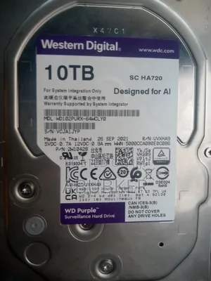 10 Tb Purple Wd HDD