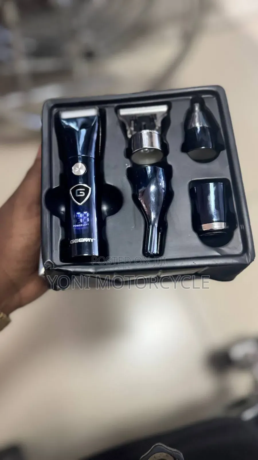 Geemy Rechargeable Hair Clilpper5in 1 Hairstyel Body Trimmer0hair Clip