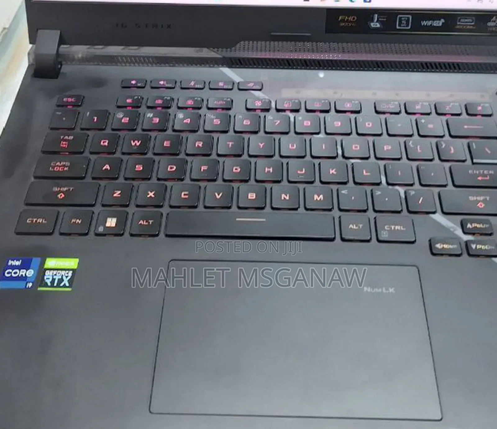 New Laptop Asus ROG Strix G15 16GB Intel Core I9 SSD 1T