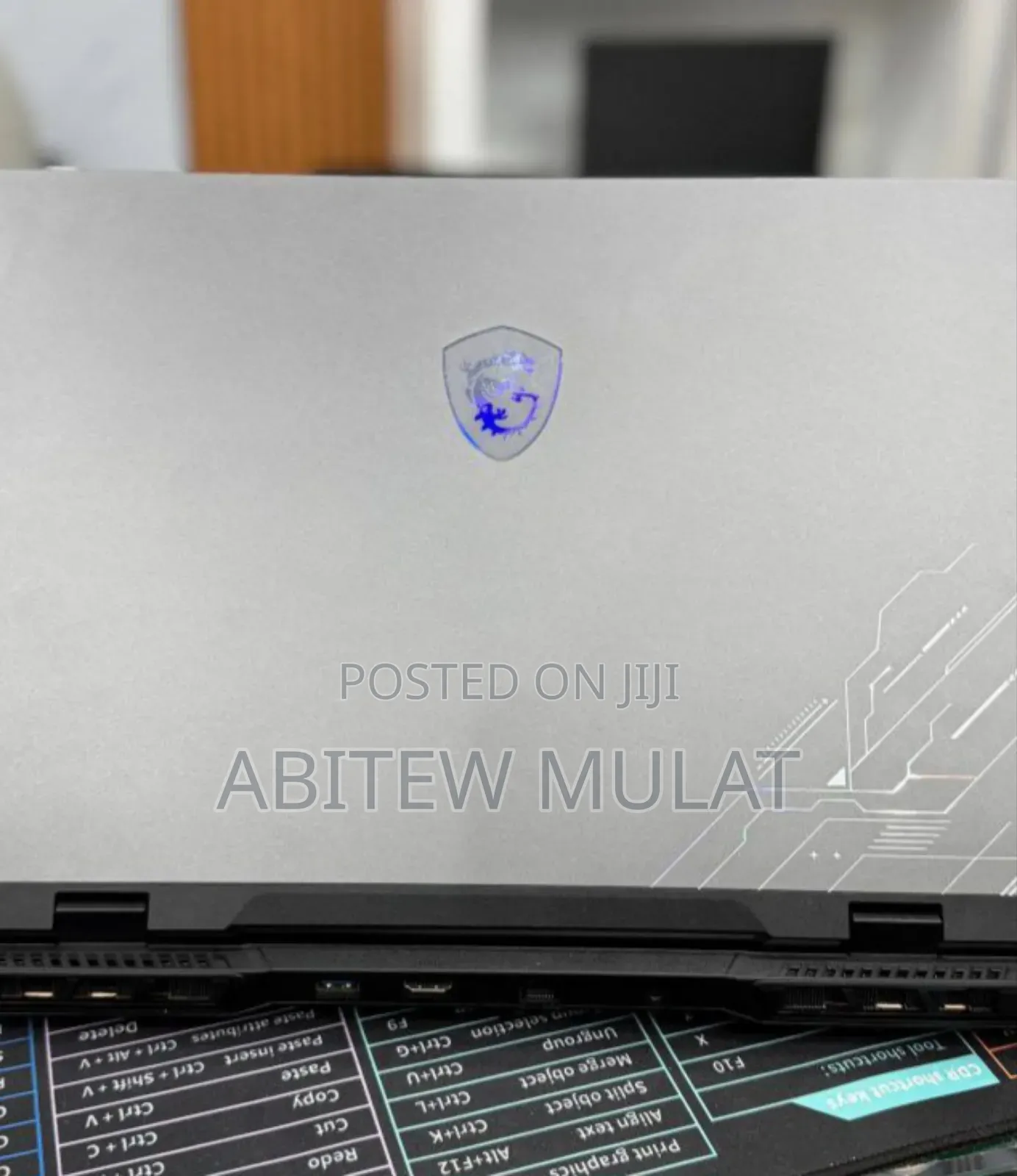 New Laptop MSI Crosshair 15 B12U 16GB Intel Core I7 SSD 1T