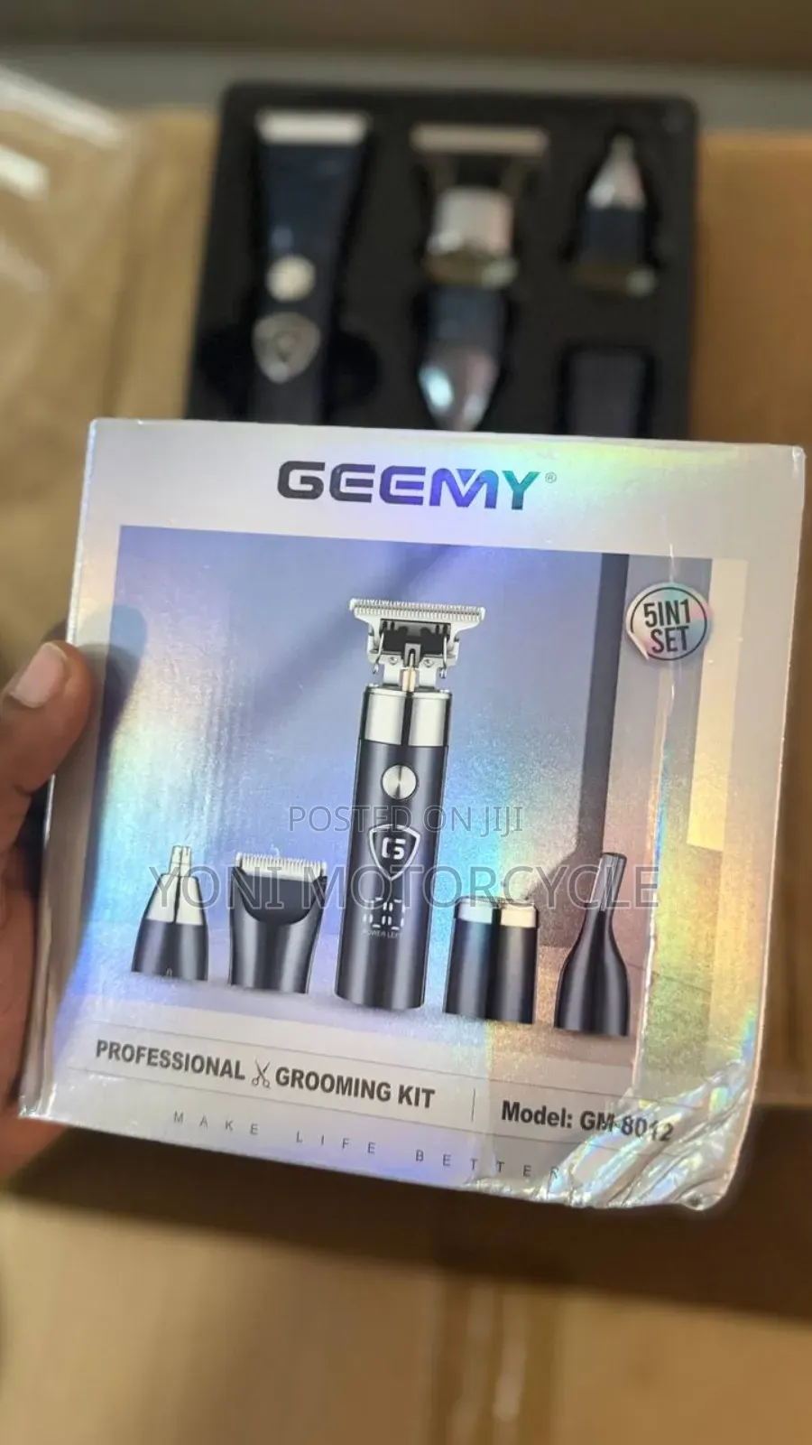 Geemy Rechargeable Hair Clipper05in1 Hair Tsayel0hair Clipper