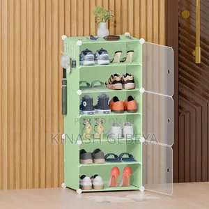 High Quality Plastic Cube Shoe Rack