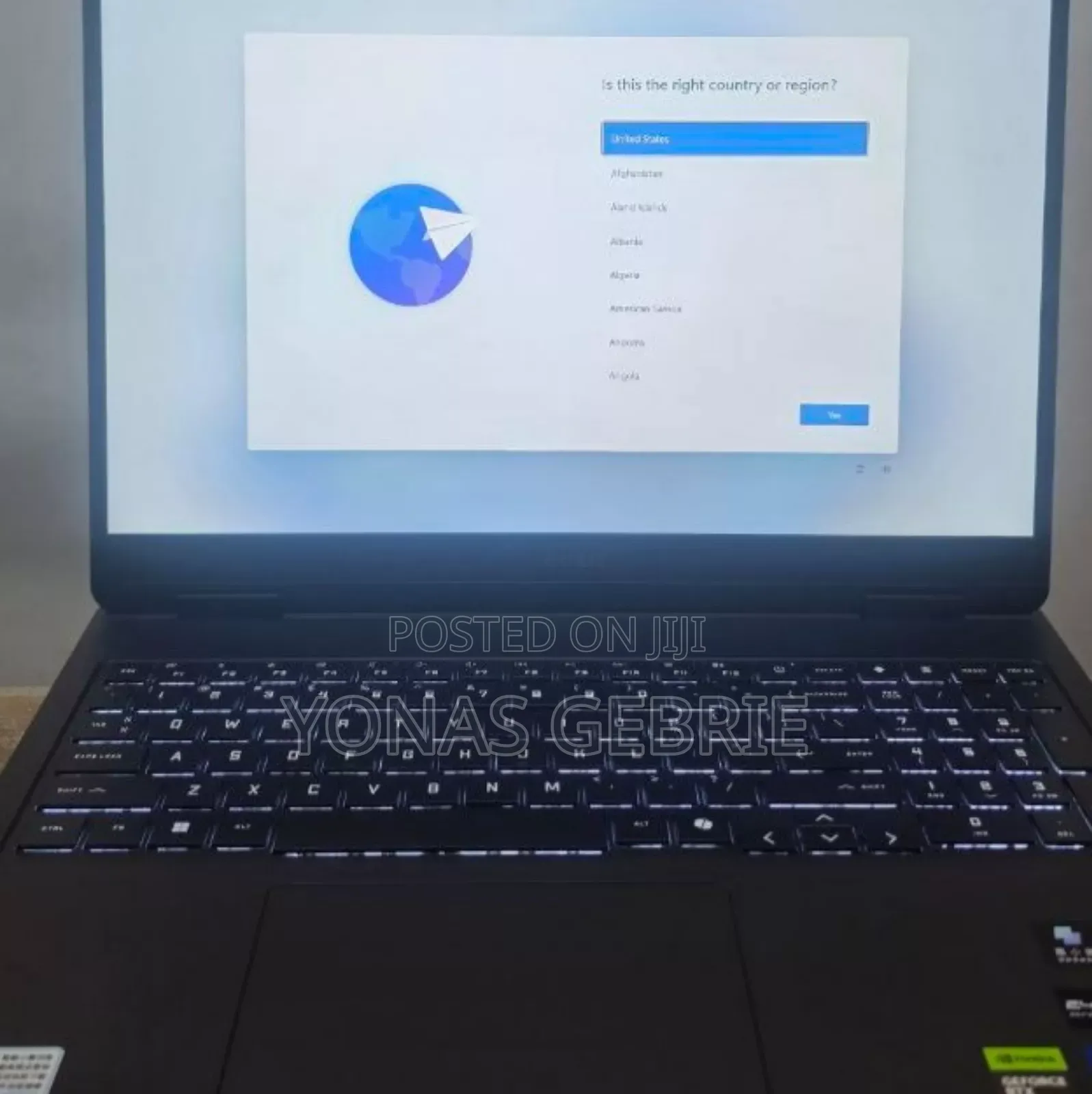 New Laptop HP Omen 16 16GB Intel Core I7 SSD 1T