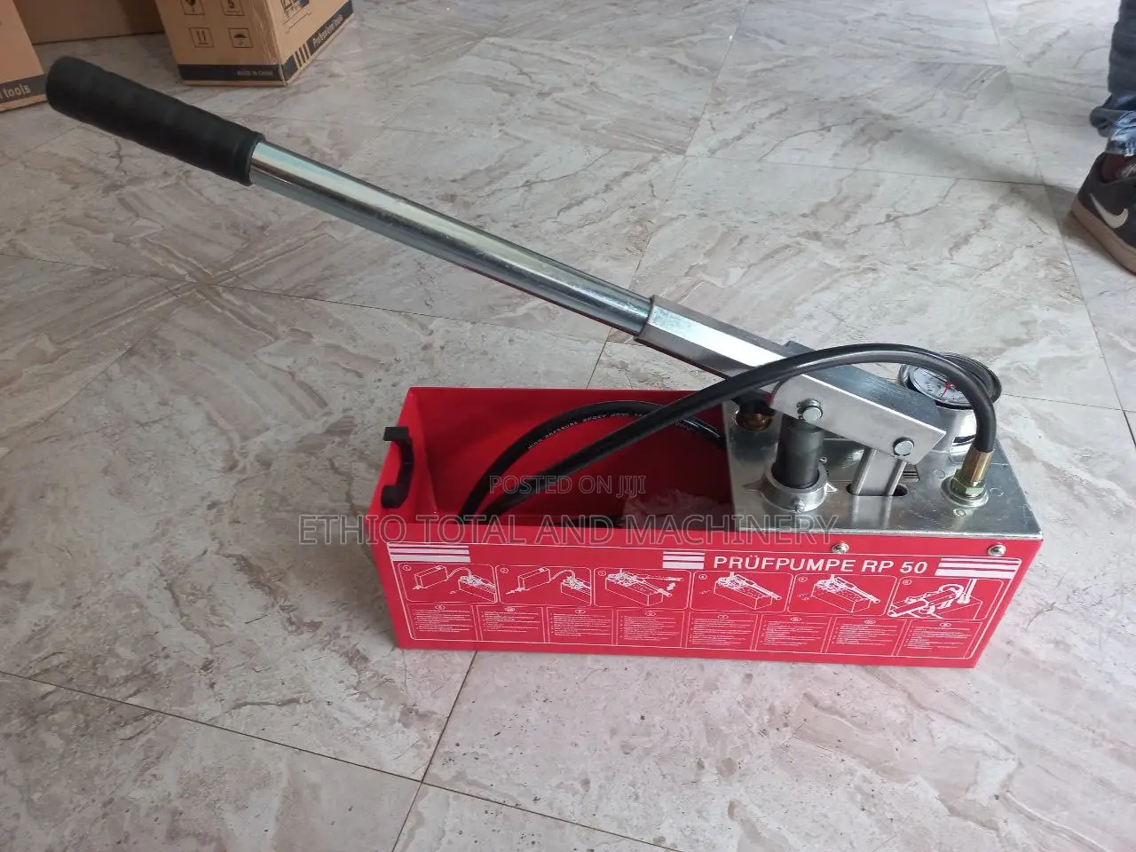 Manual Hydrostatic Pressure Test Pump,