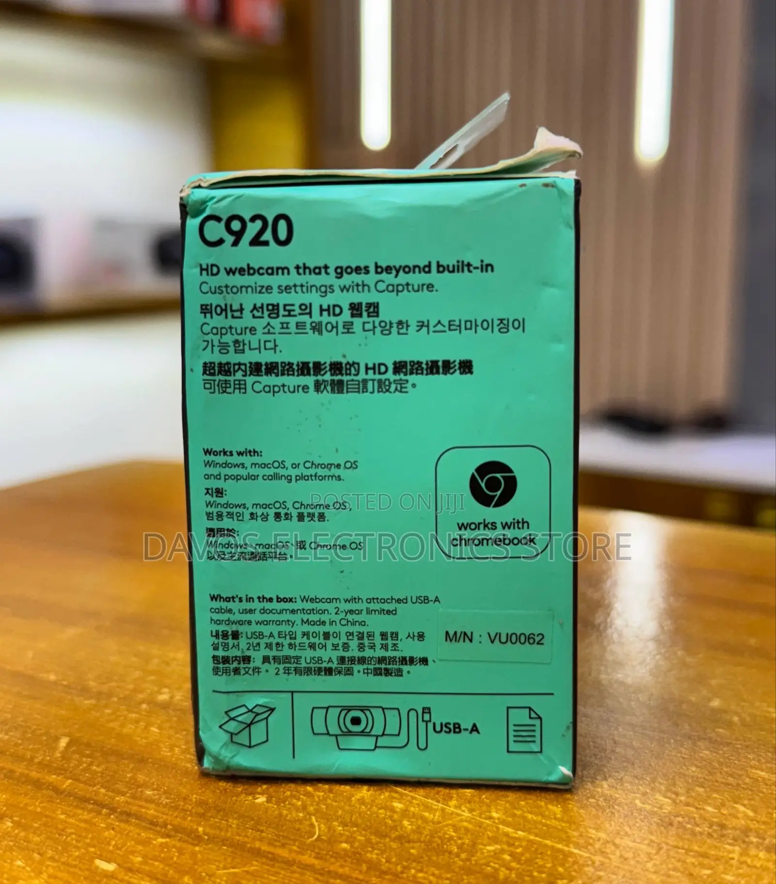 Logitech C920 Hd Pro Webcam