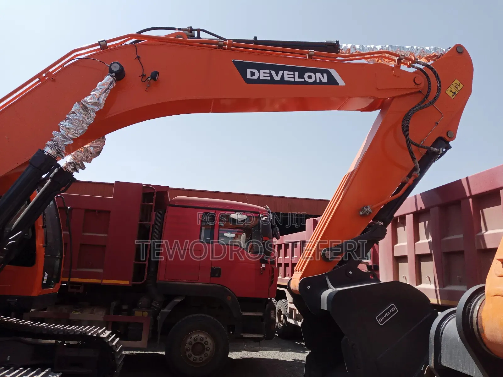 Excavator Devlon 70/30 Bank Available