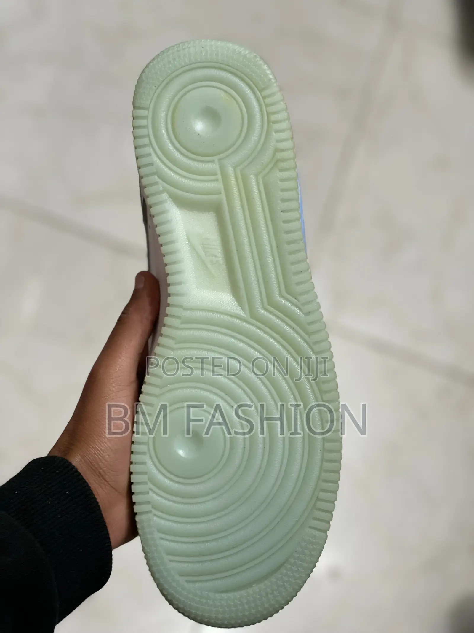 Air Force 1 White X Baby Blue Men’S Sneakers