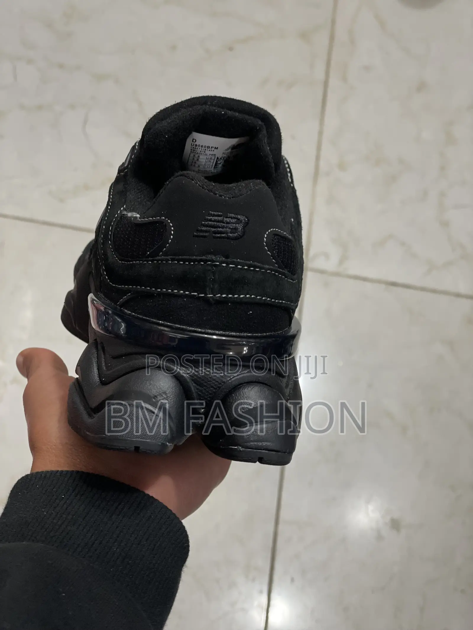 New Balance 9060 Full Black Men’S and Women’S Quality Sneakers 36-43