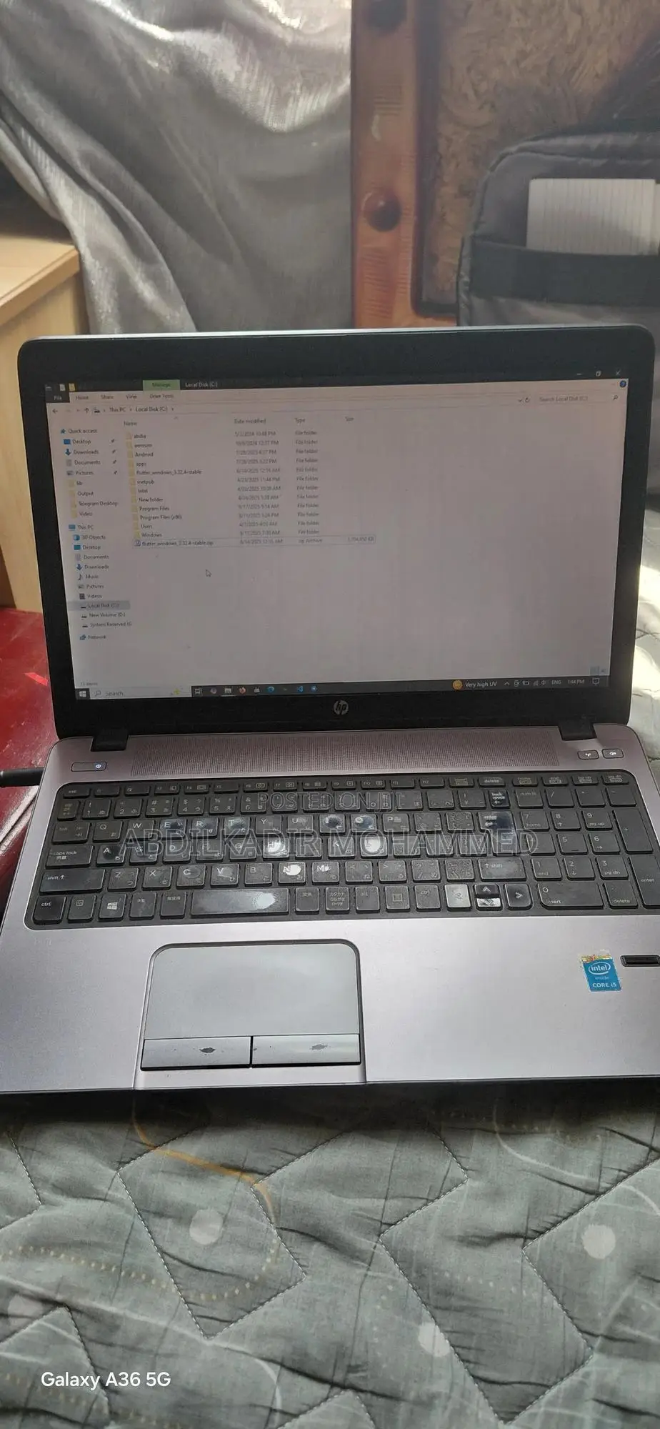 Laptop HP ProBook 450 G1 8GB Intel Core I5 HDD 1T