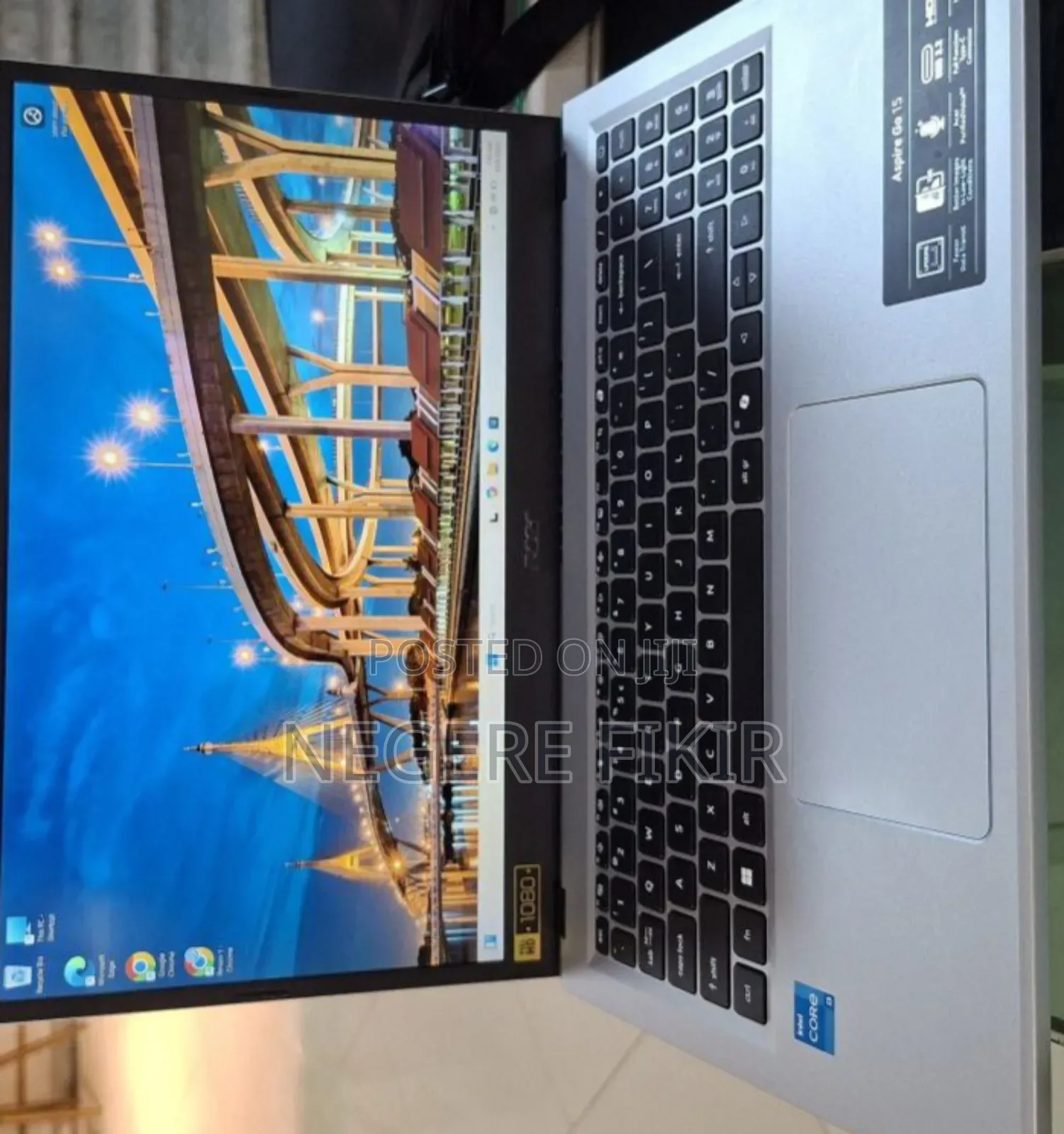 New Laptop Acer Aspire 1500 8GB Intel Core I3 SSD 128GB