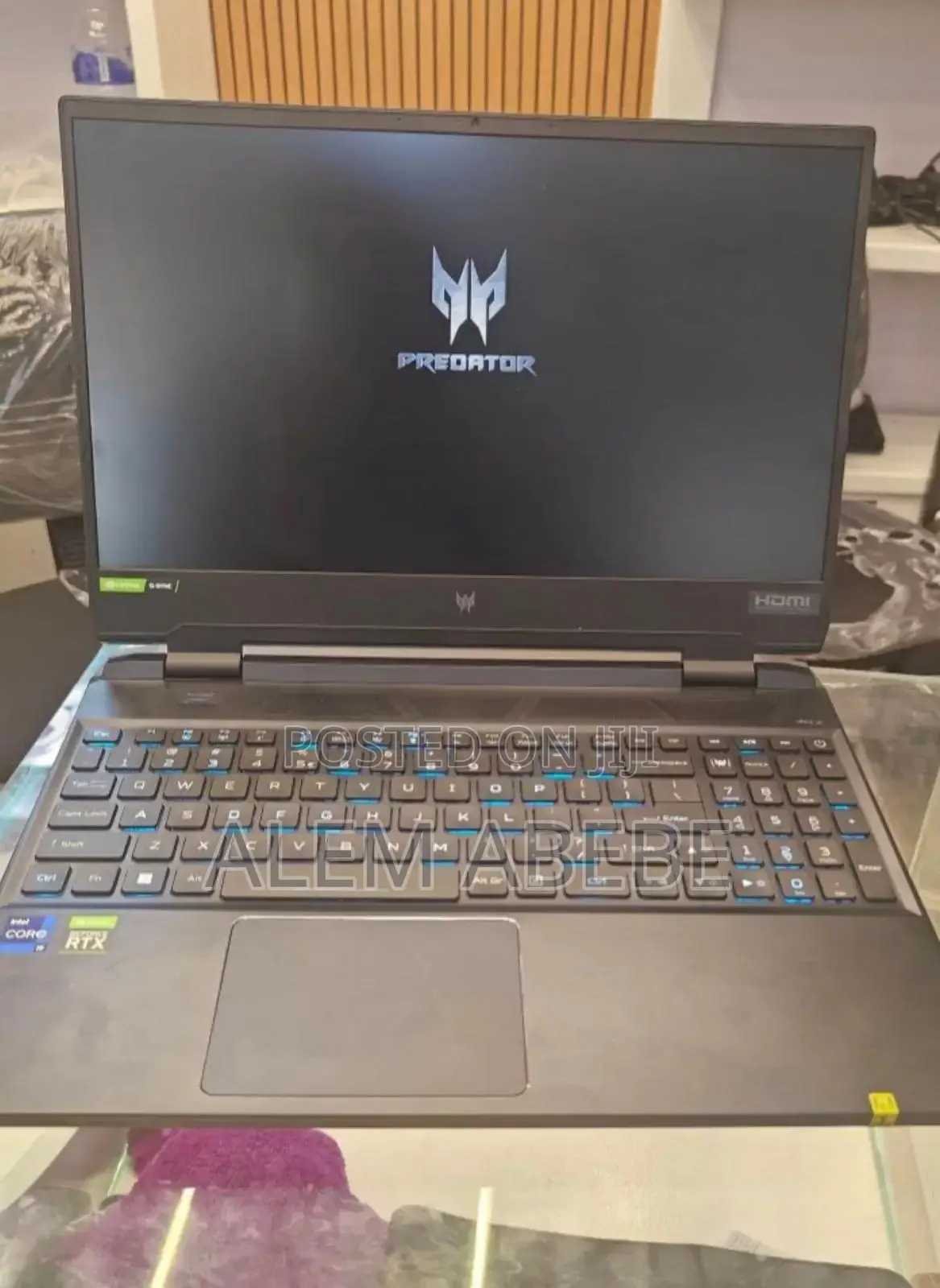 New Laptop Acer Predator 15 16GB Intel Core I9 SSD 1T