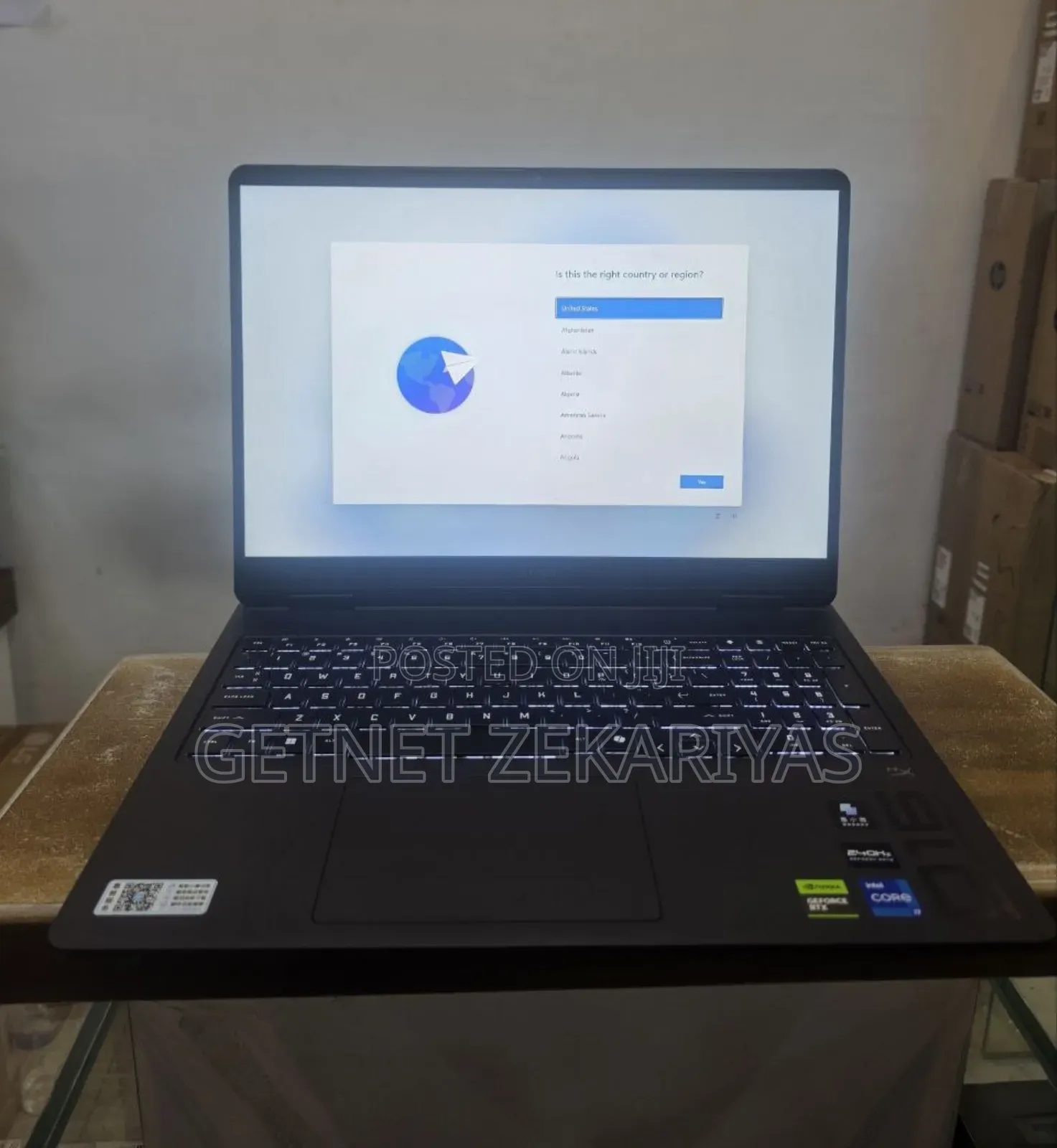 New Laptop HP Omen 16 16GB Intel Core I7 SSD 1T