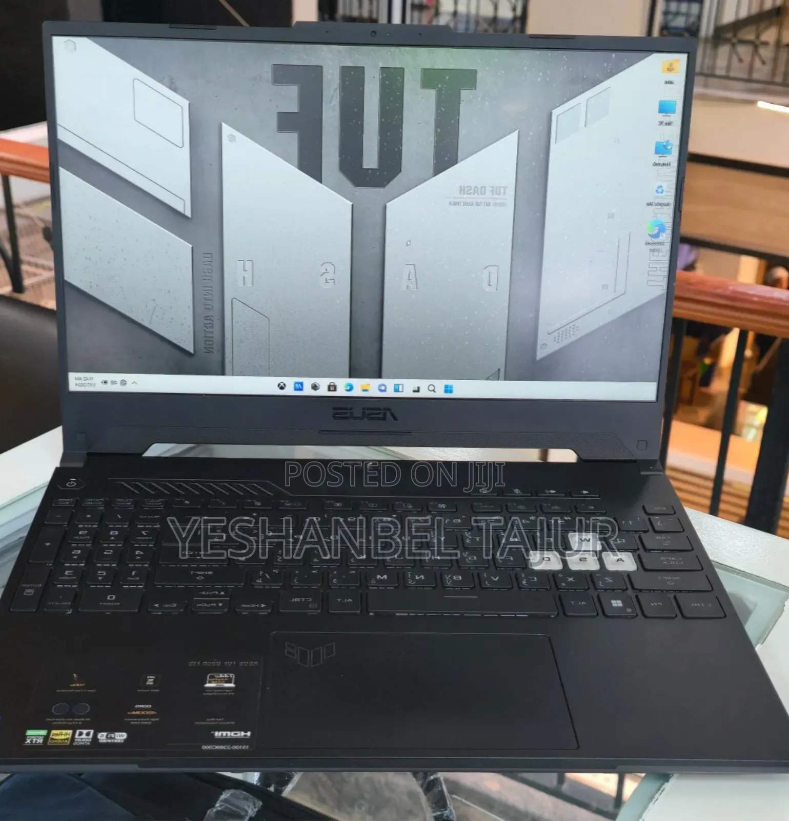 New Laptop Asus TUF Gaming A15 16GB Intel Core I7 SSD 512GB