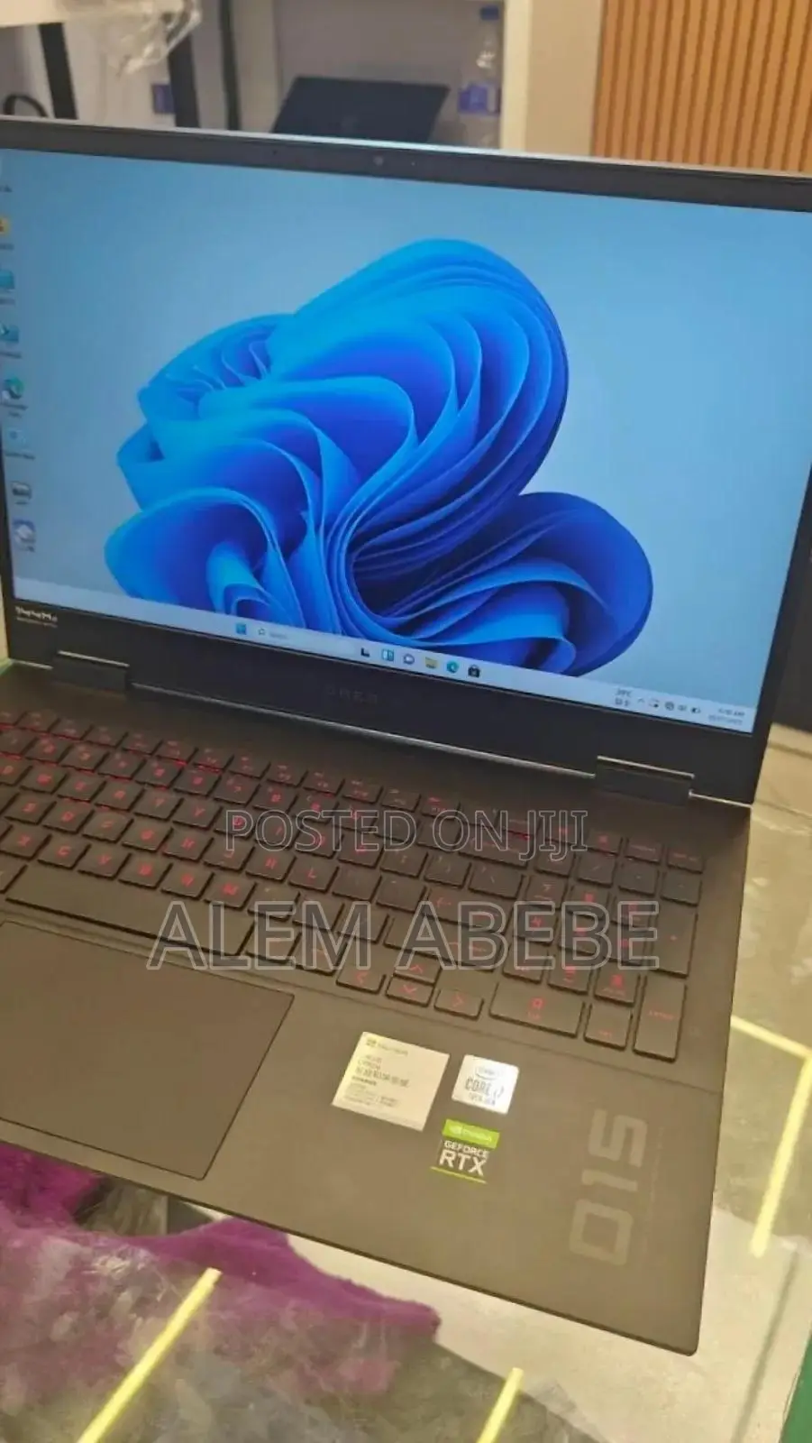 New Laptop HP Omen 15 16GB Intel Core I7 SSD 512GB