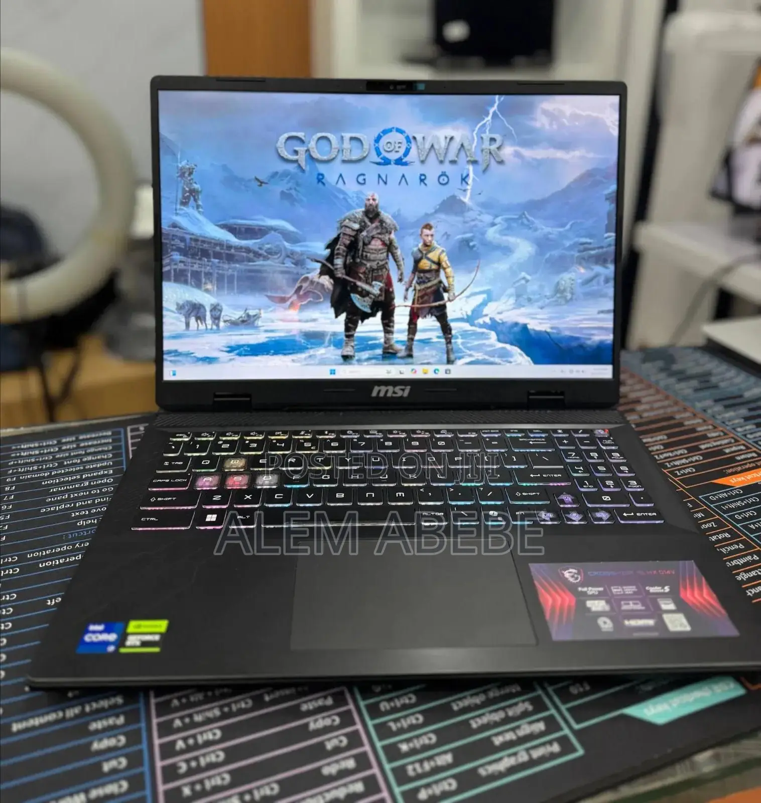 New Laptop MSI Crosshair 15 16GB Intel Core I7 SSD 1T