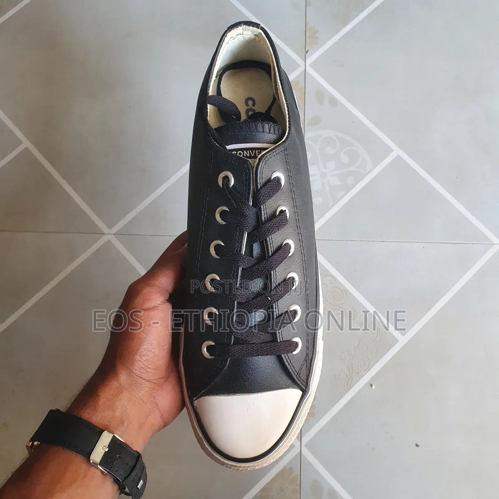 Converse All Star Double Sole Black White [On Hand]