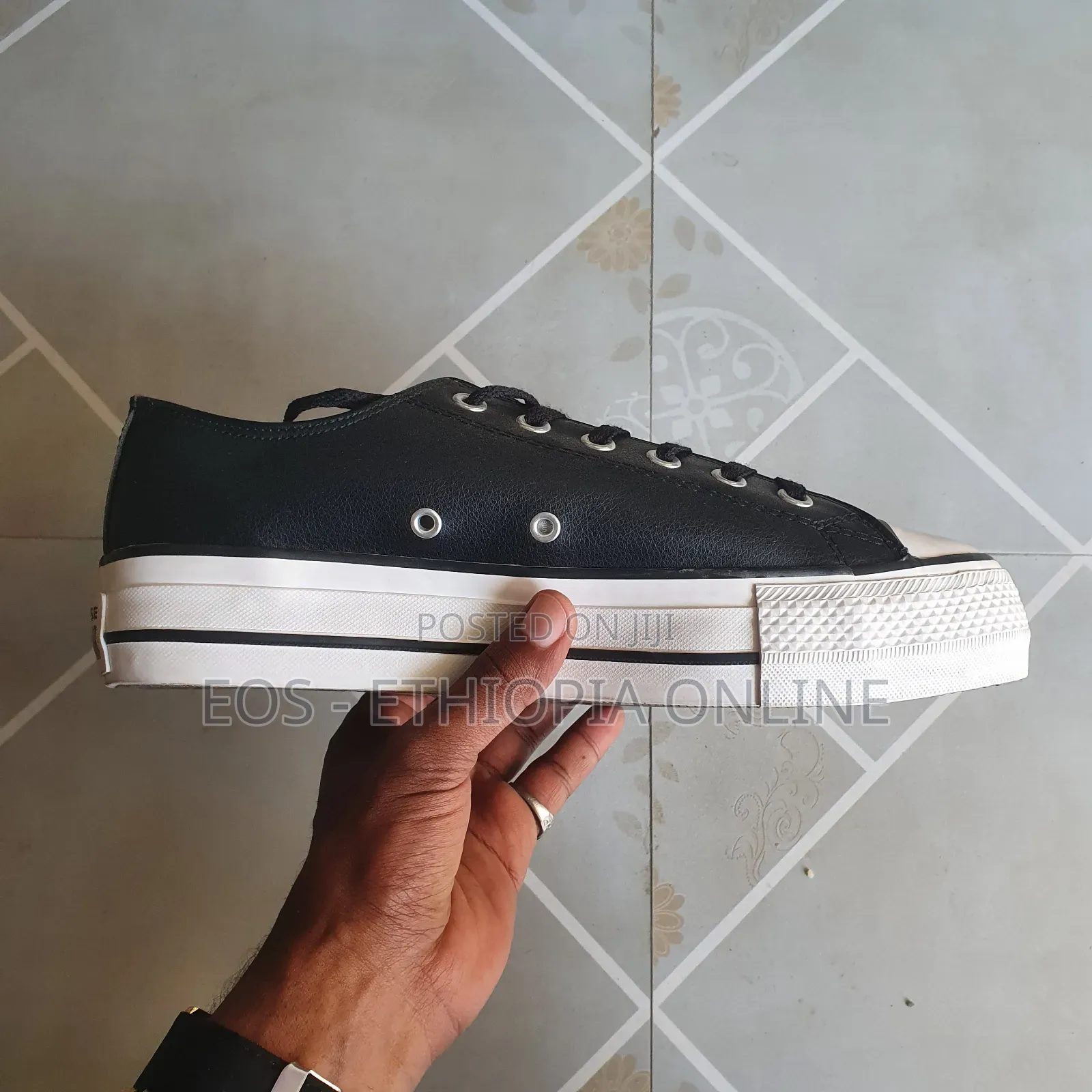 Converse All Star Double Sole Black White [On Hand]
