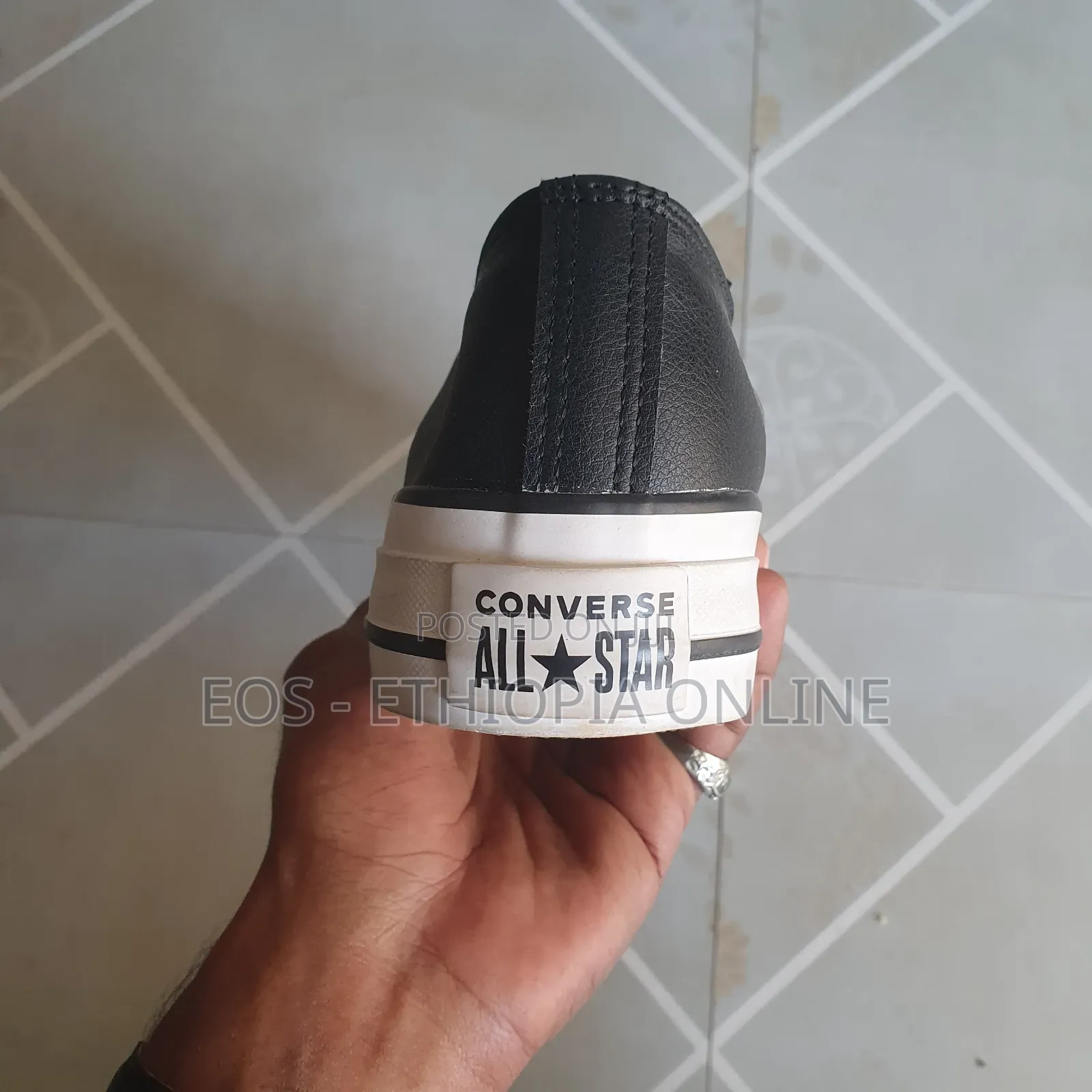 Converse All Star Double Sole Black White [On Hand]