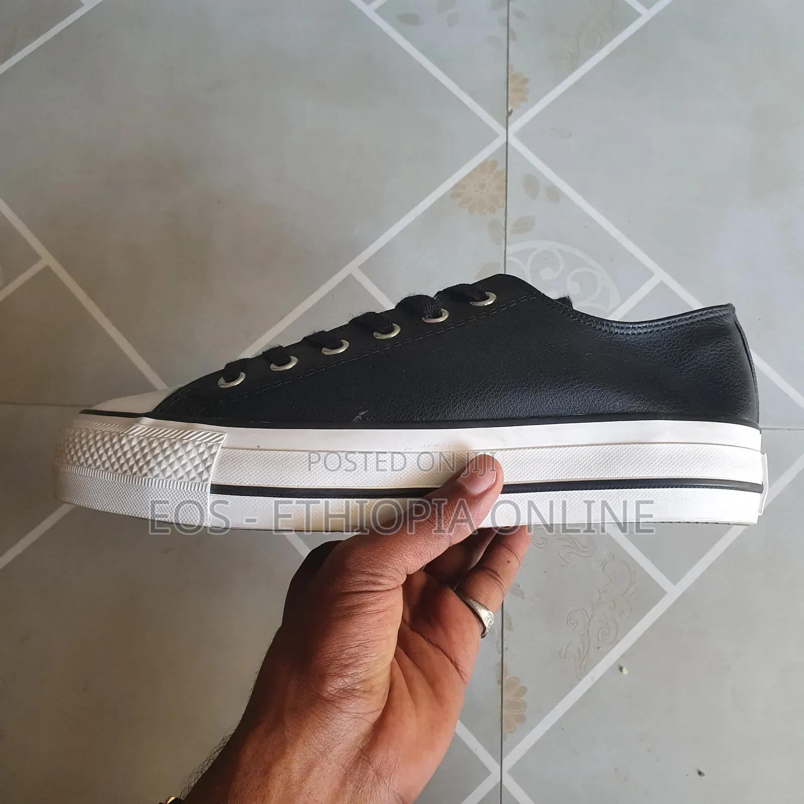 Converse All Star Double Sole Black White [On Hand]