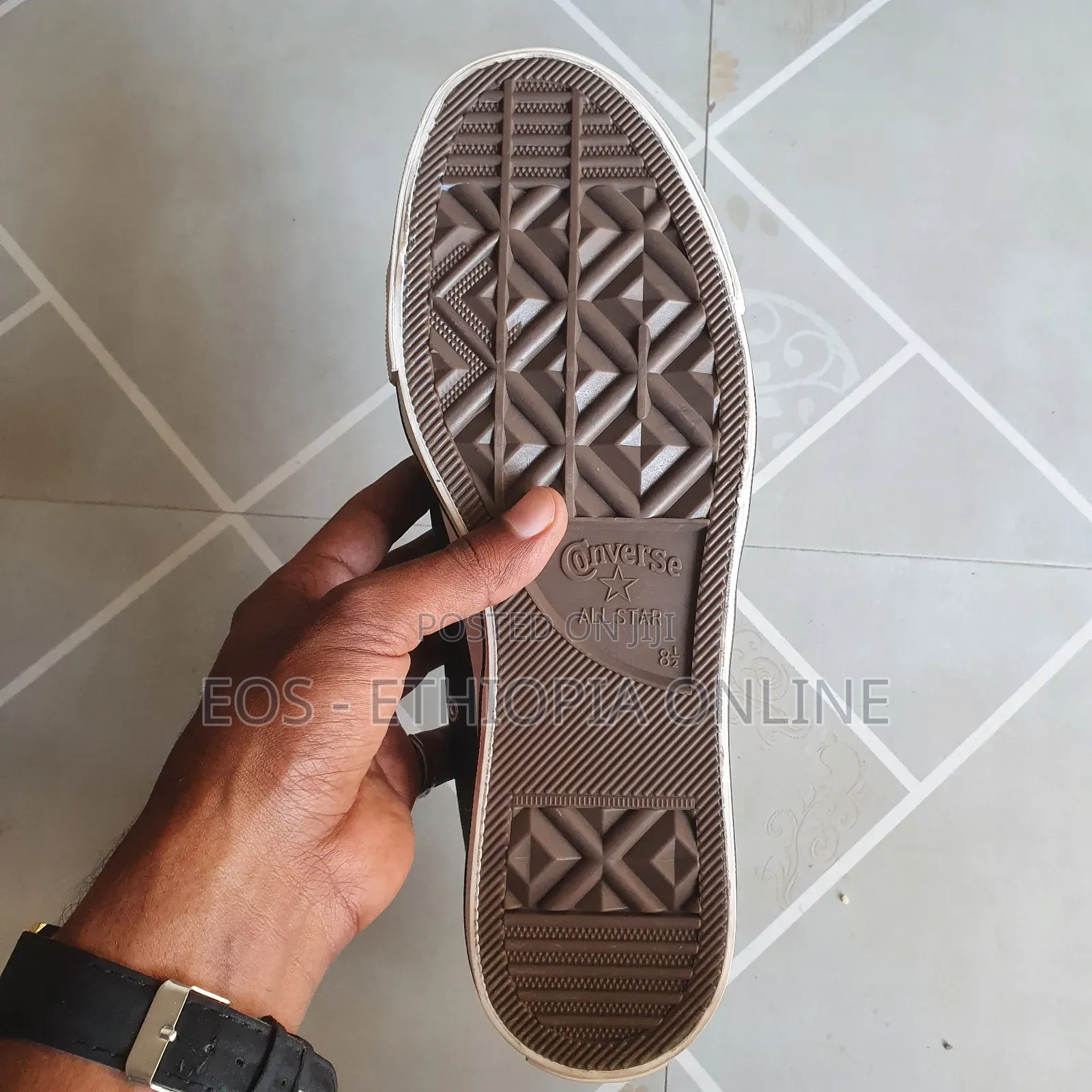 Converse All Star Double Sole Black White [On Hand]