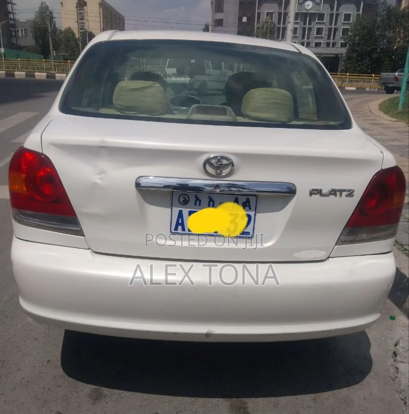 Toyota Platz 2005 Off white