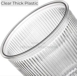 12pcs Plastic Mica Flower Vase