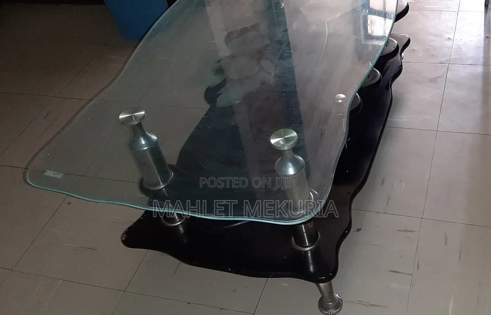 Modern Glass Living Room Table