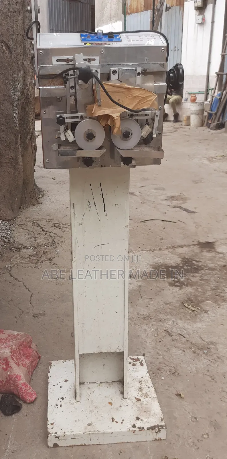 Leather Belt Edge Painting