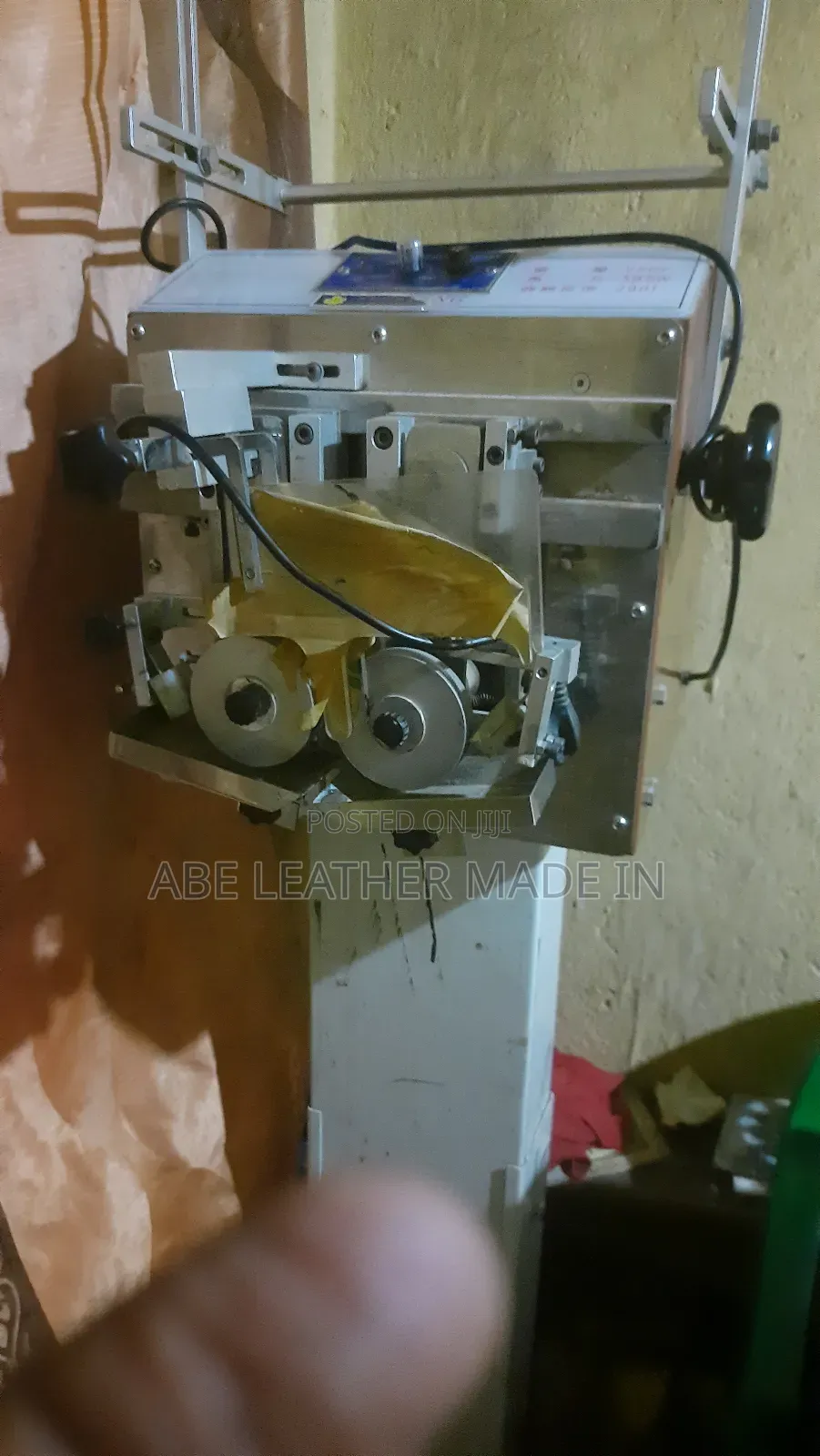 Leather Belt Edge Painting