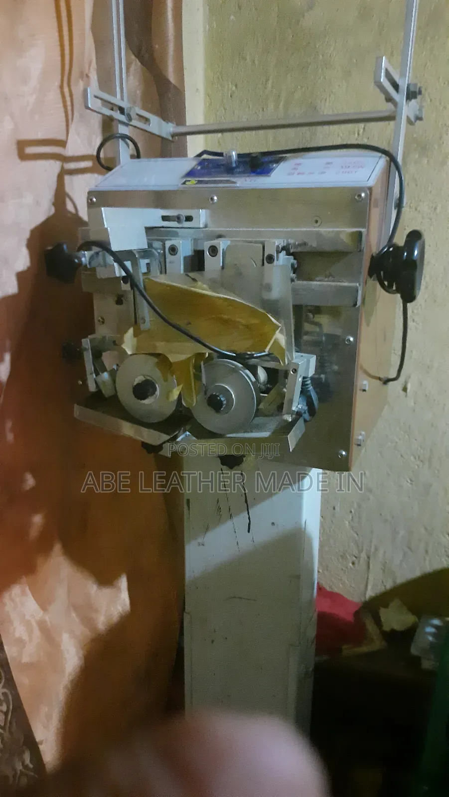 Leather Belt Edge Painting