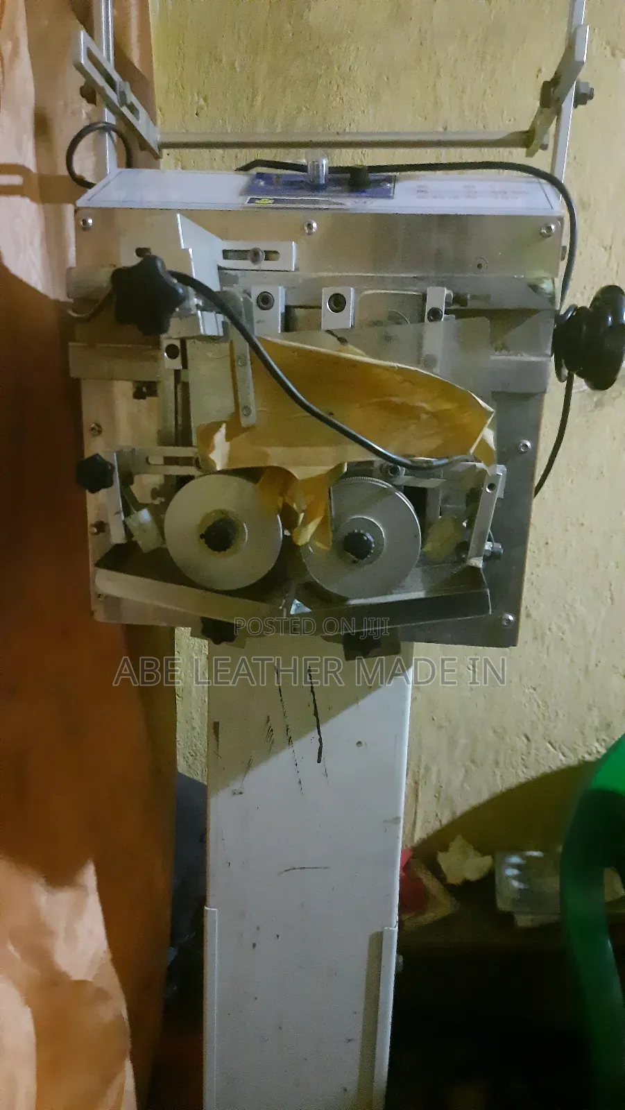 Leather Belt Edge Painting