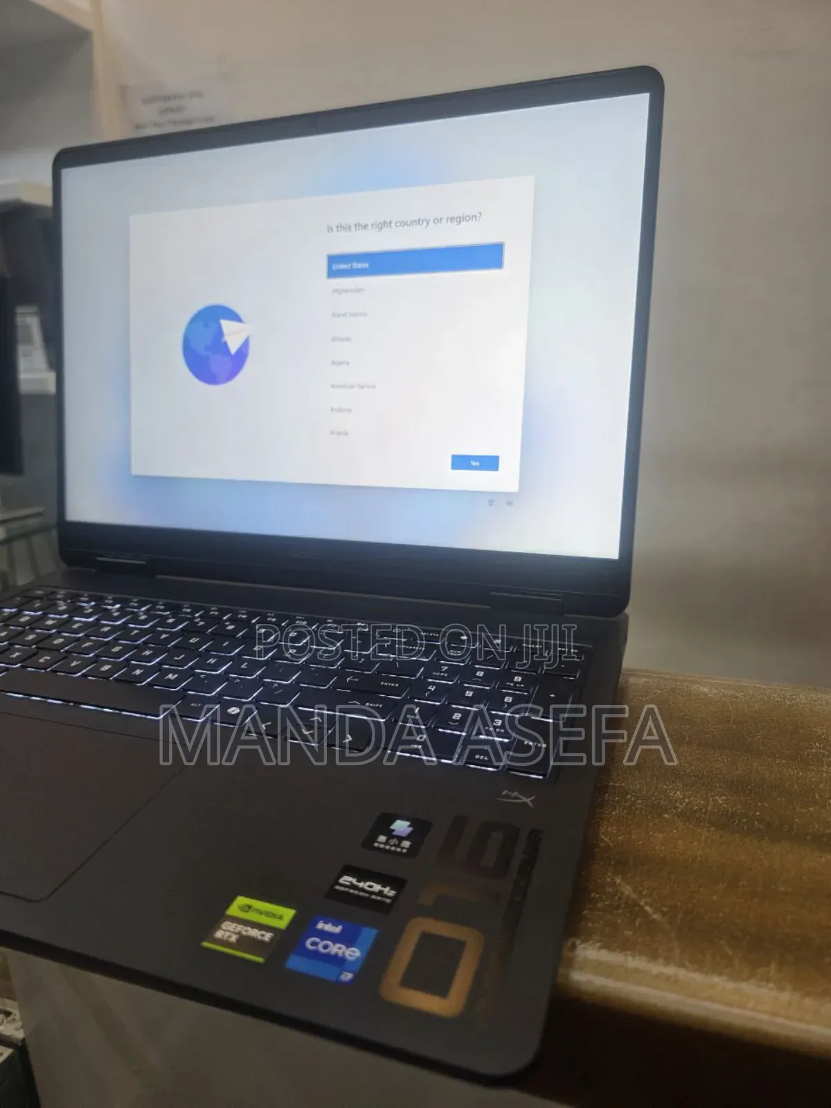 New Laptop HP Omen 16 16GB Intel Core I7 SSD 1T