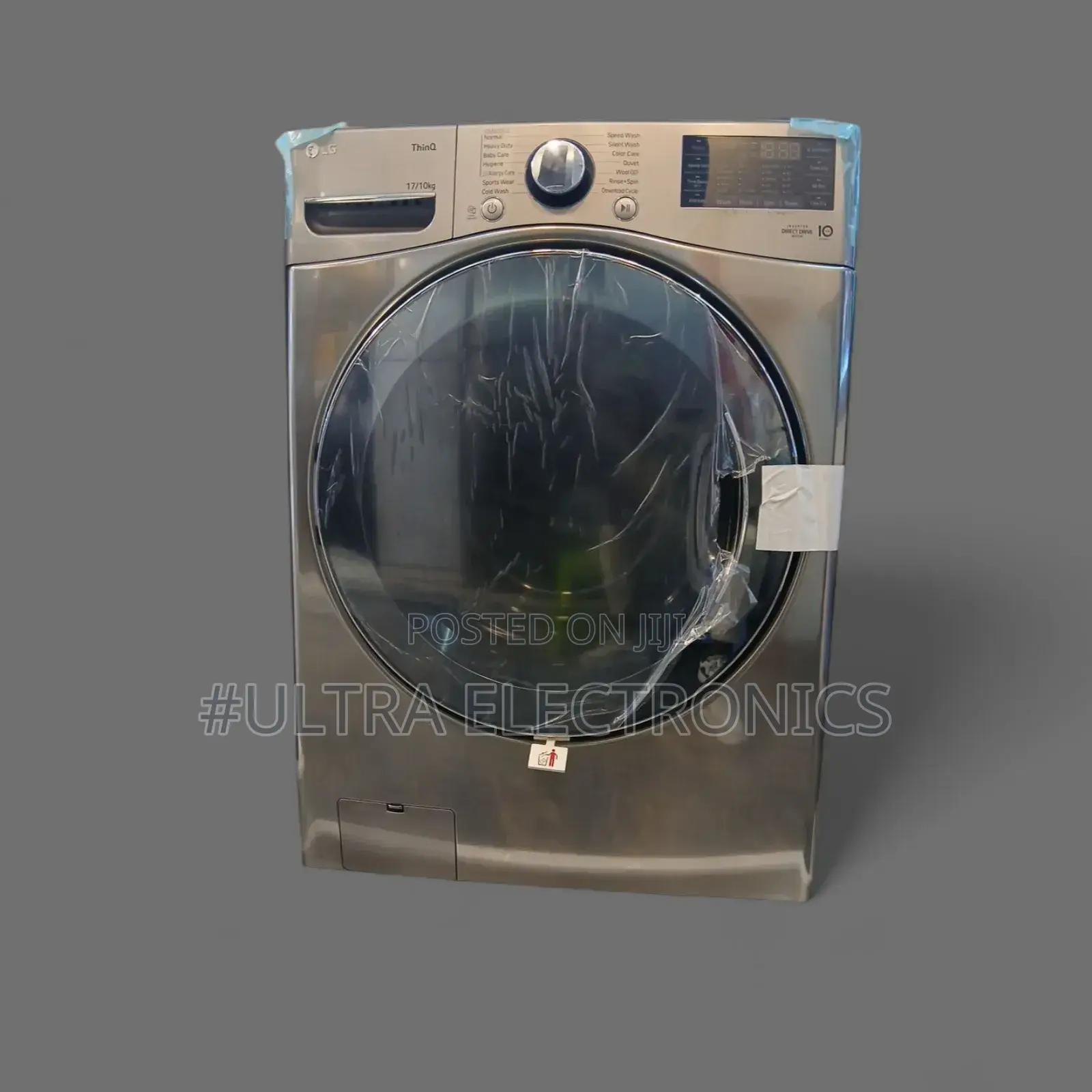 Lg Automatic Washing 18/10kg Steam Cycle Normal