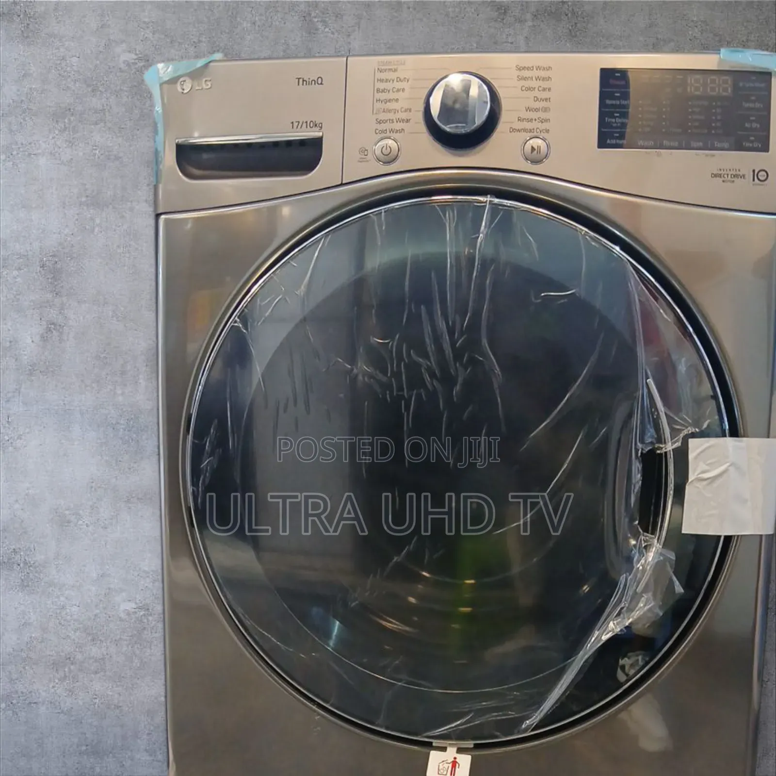 Lg Automatic Washing 18/10kg Steam Cycle Normal