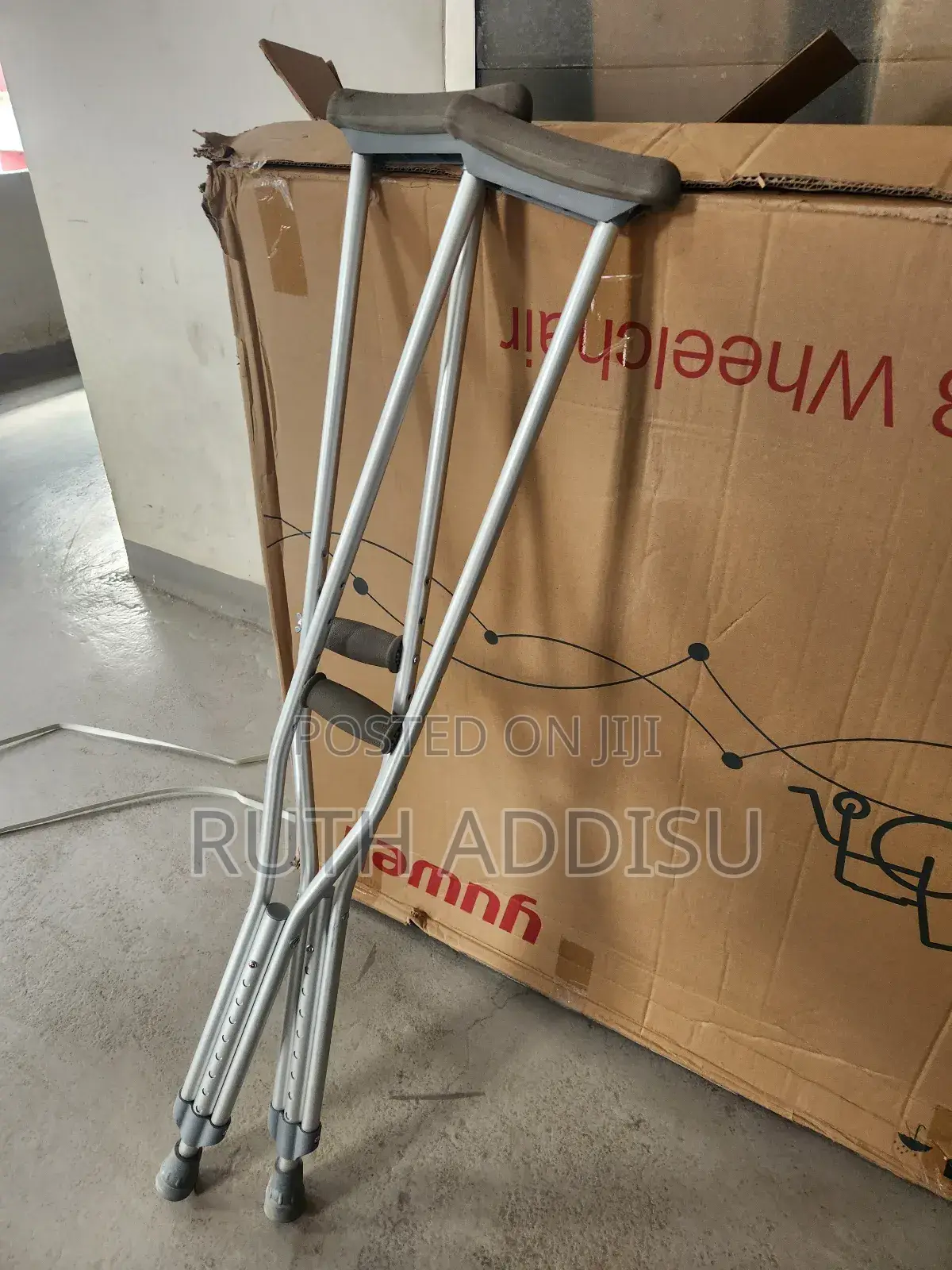 Elbow Stainless Adjustable Elbow Crutches軍事crutches戴序crutches