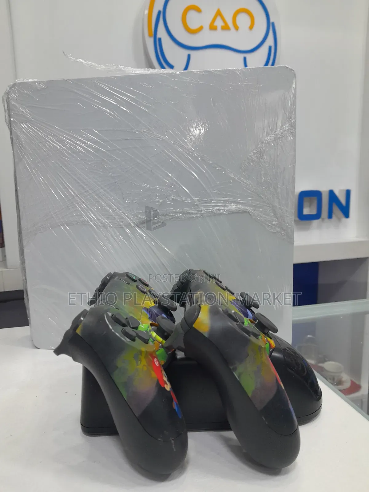 Ps 4 Slim አሪፍ እቃ ጌም ዞን ለከፈታቹ