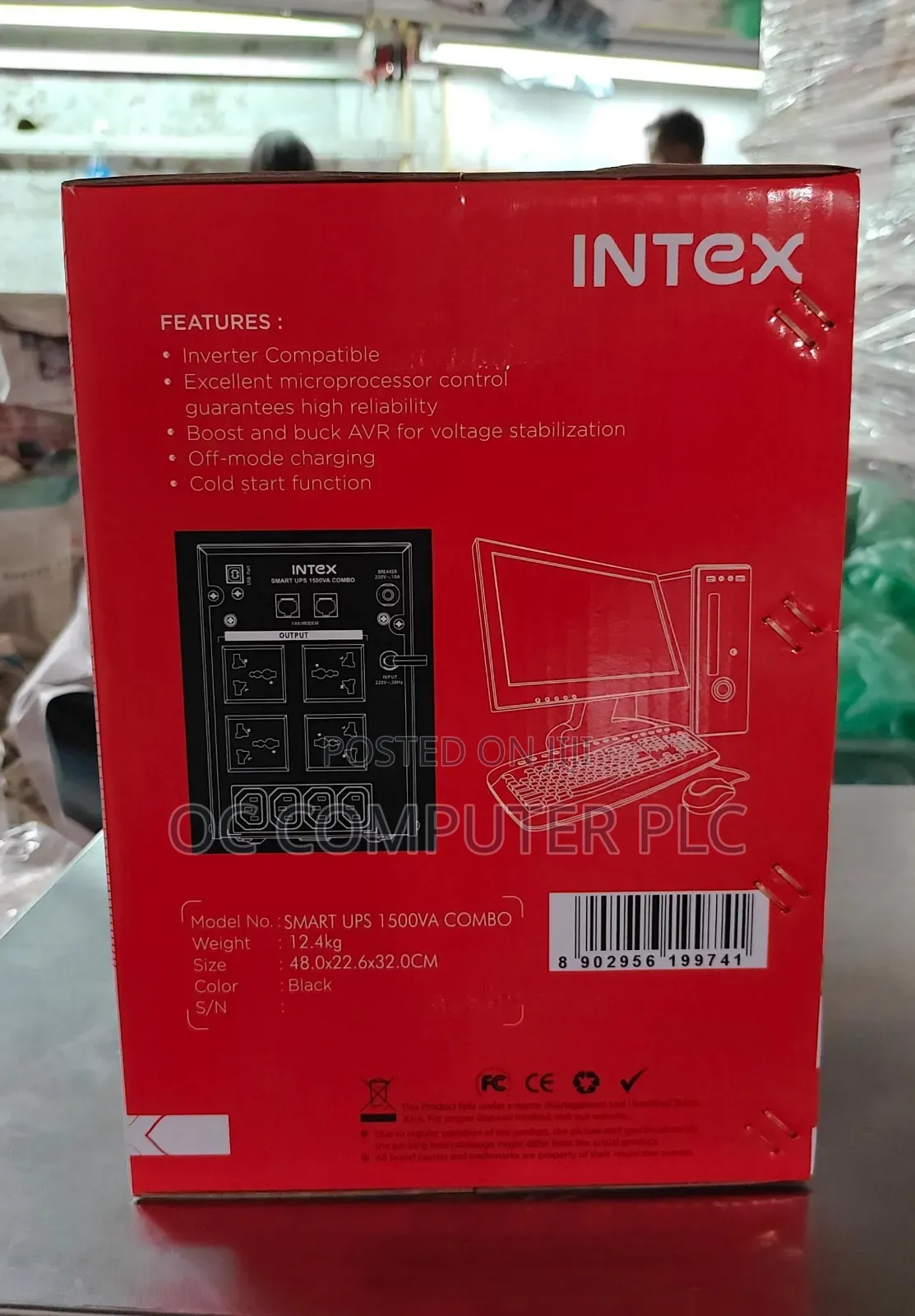 Intex Smart Ups 1500va Combo