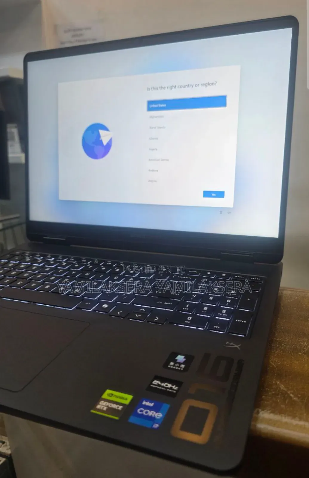 New Laptop HP Omen 16 16GB Intel Core I7 SSD 1T