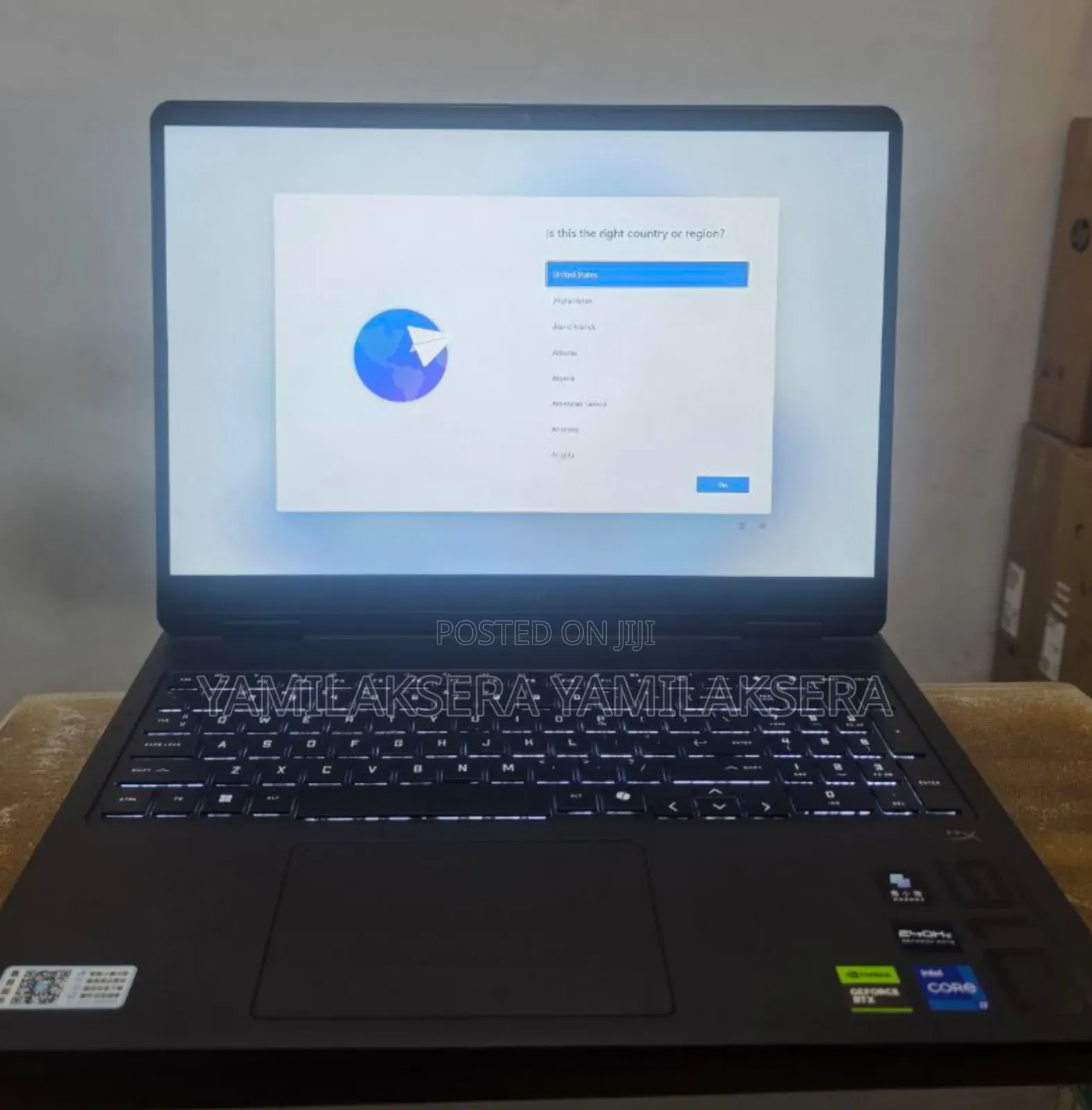 New Laptop HP Omen 16 16GB Intel Core I7 SSD 1T