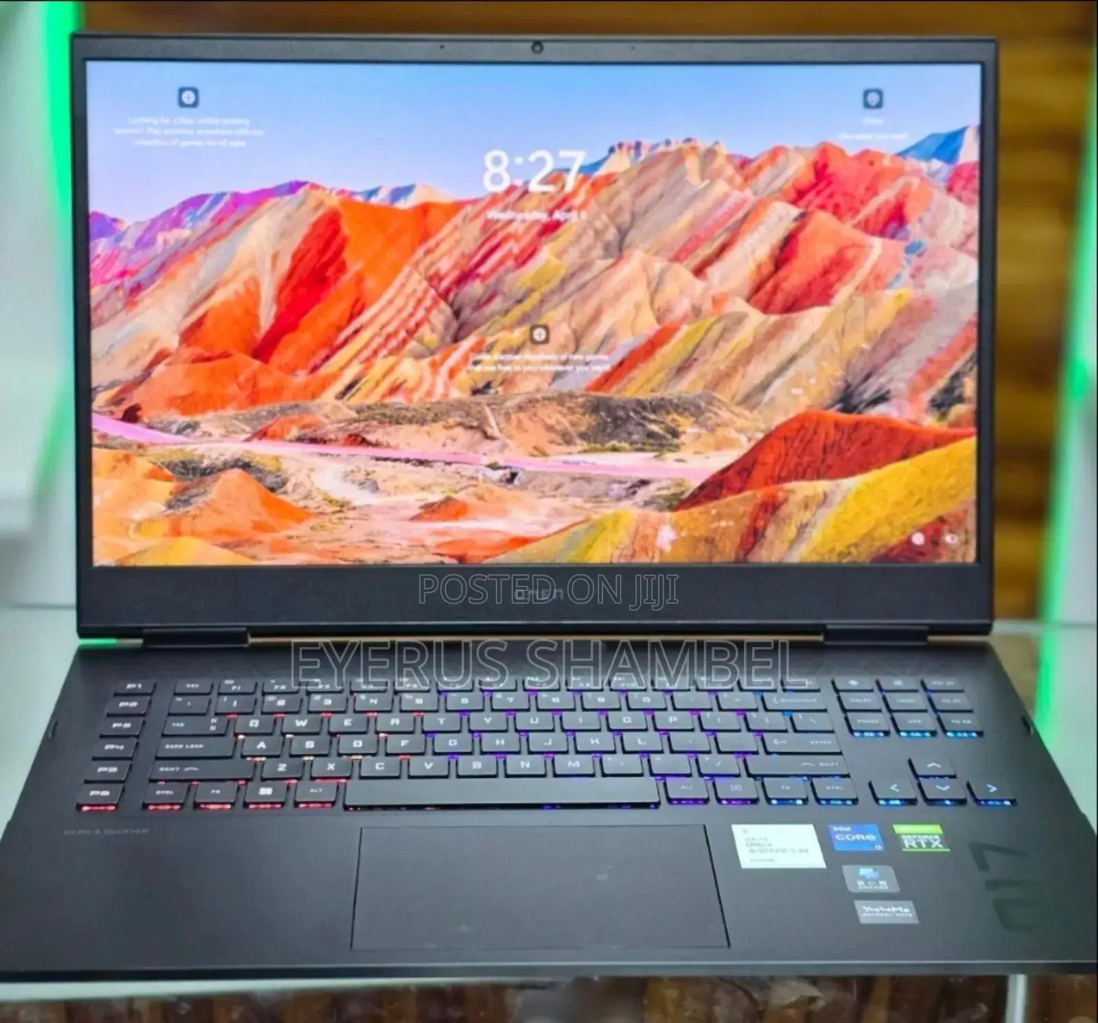 New Laptop HP Omen 17 16GB Intel Core I7 SSD 1T