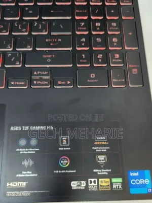 New Laptop Asus TUF Gaming A15 16GB Intel Core I7 SSD 512GB