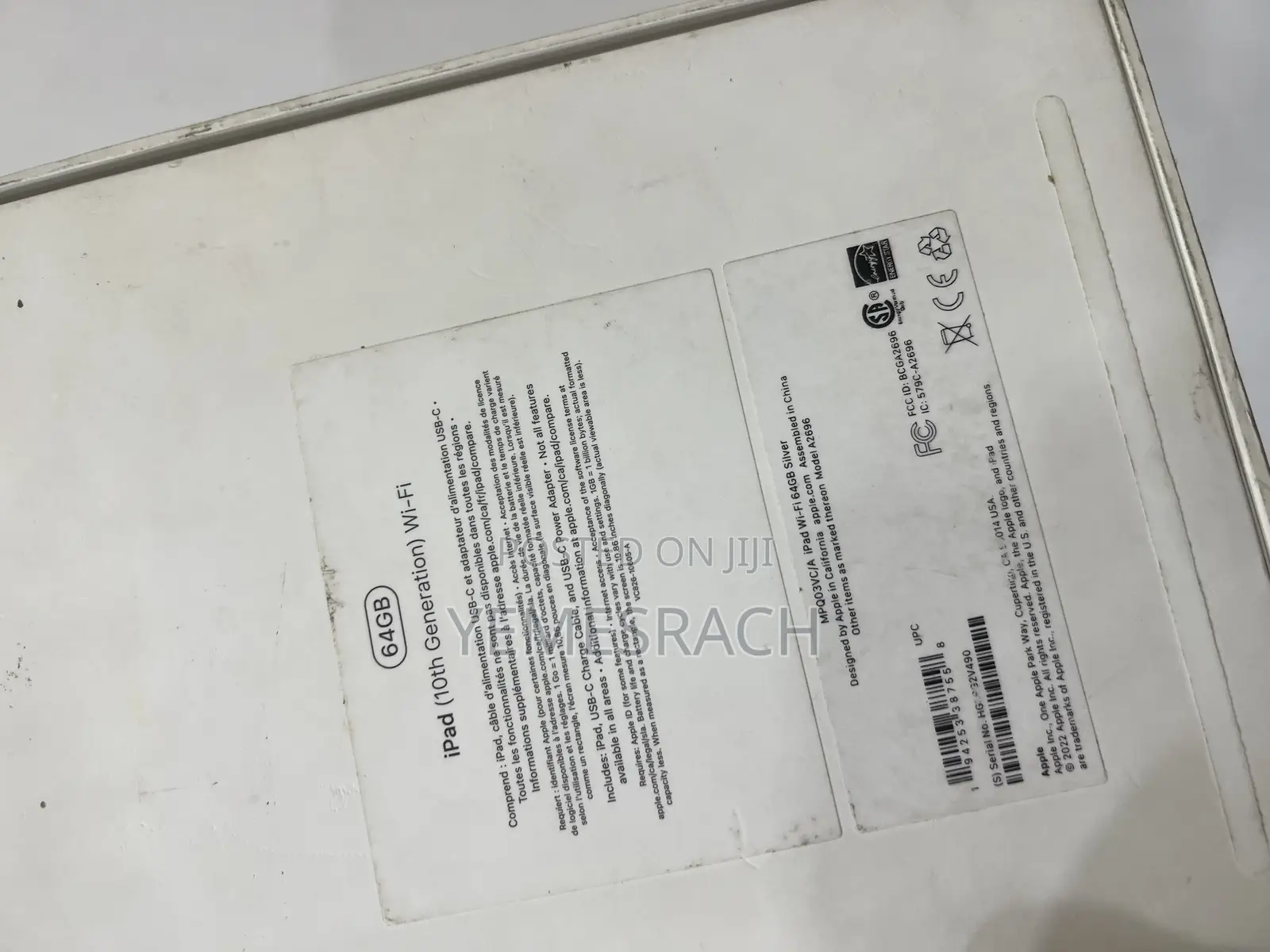 Apple iPad (2022) 64 GB Silver