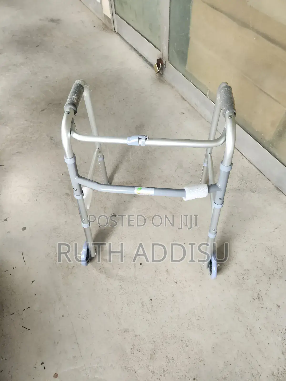 Walker Medical Foldable Stainless胺你heavy Duty Medical Walker䐭不walker