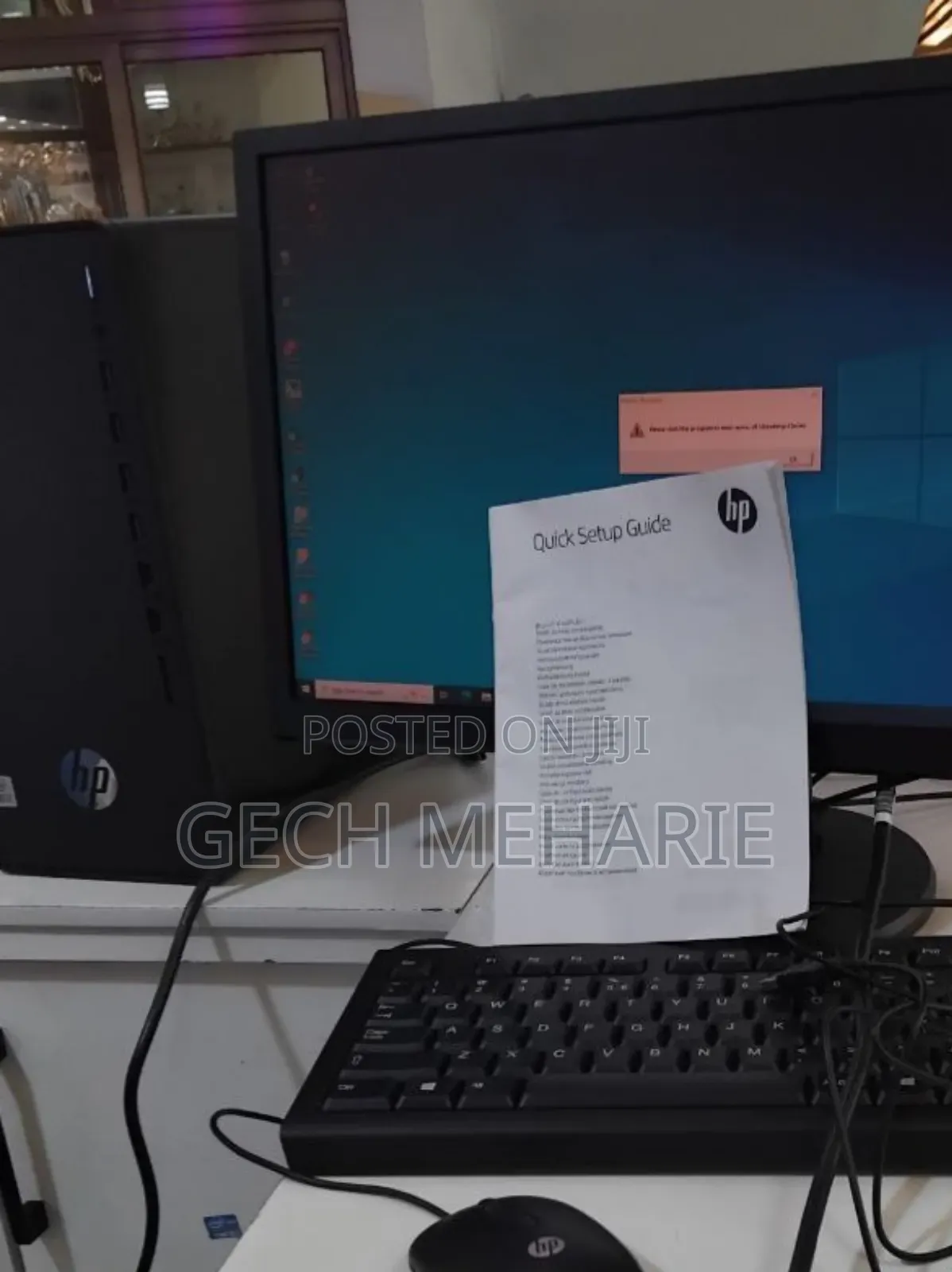 New Desktop Computer HP 290 G4 8GB Intel Core I7 HDD+SSD 1T