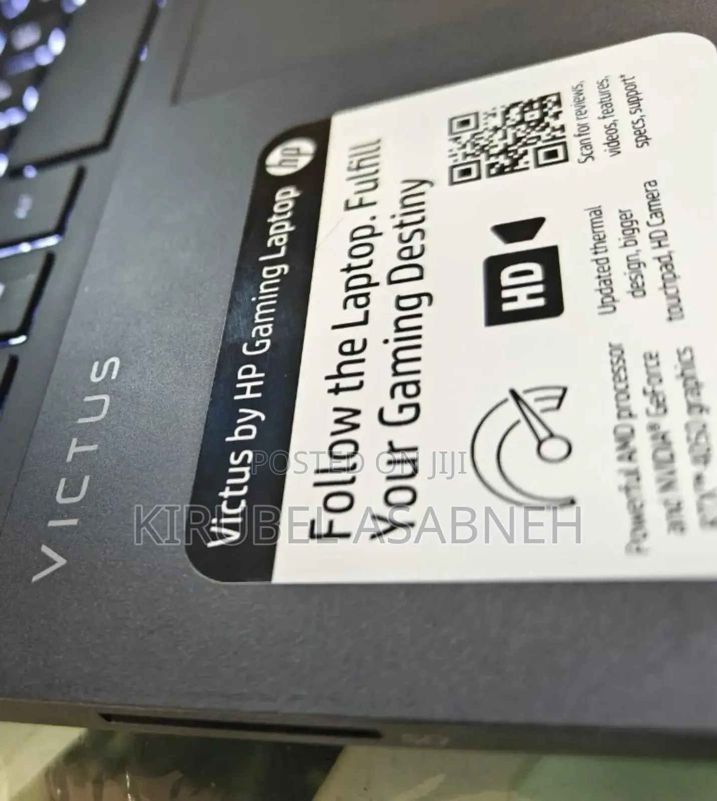 New Laptop HP Victus 15 16GB AMD Ryzen 5 SSD 512GB